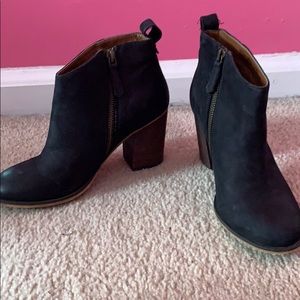 Mini Black Booties